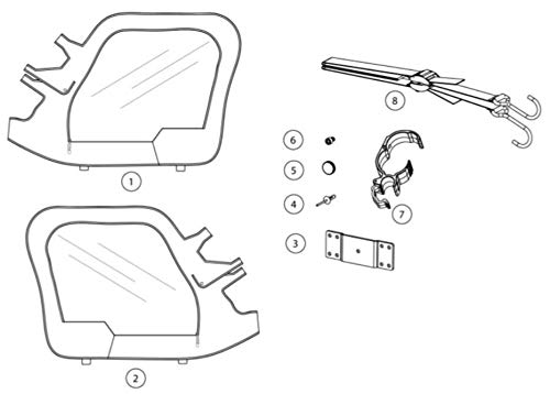クルーズさま専用 カワサキZX 6R 10R ZX10 R 600 KXR 400 KX65用ハンドレスト